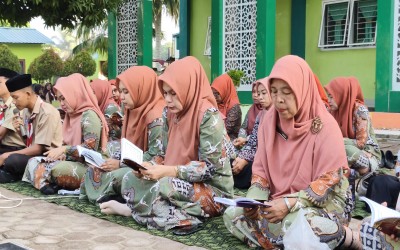 Gema Lantunan Ayat Suci, MAN 2 Labura Budayakan Membaca Yasin Setiap Sabtu Pagi