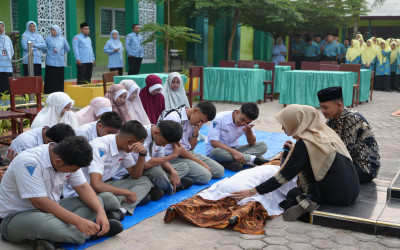 Murid MAN 2 Labura Suguhkan Drama Edukatif Tindakan Menyimpang Membawa Penyesalan