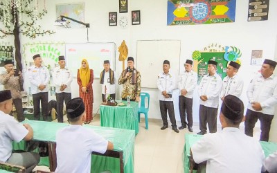 Kakanwil Launching Smart Digital Classroom dan Aplikasi Kehadiran Guru Mapel MAN 2 Labura