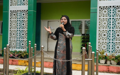 Kultum Jumat: Diandra Salsabila Ingatkan Murid Utamakan Ridha Allah daripada Validasi Manusia